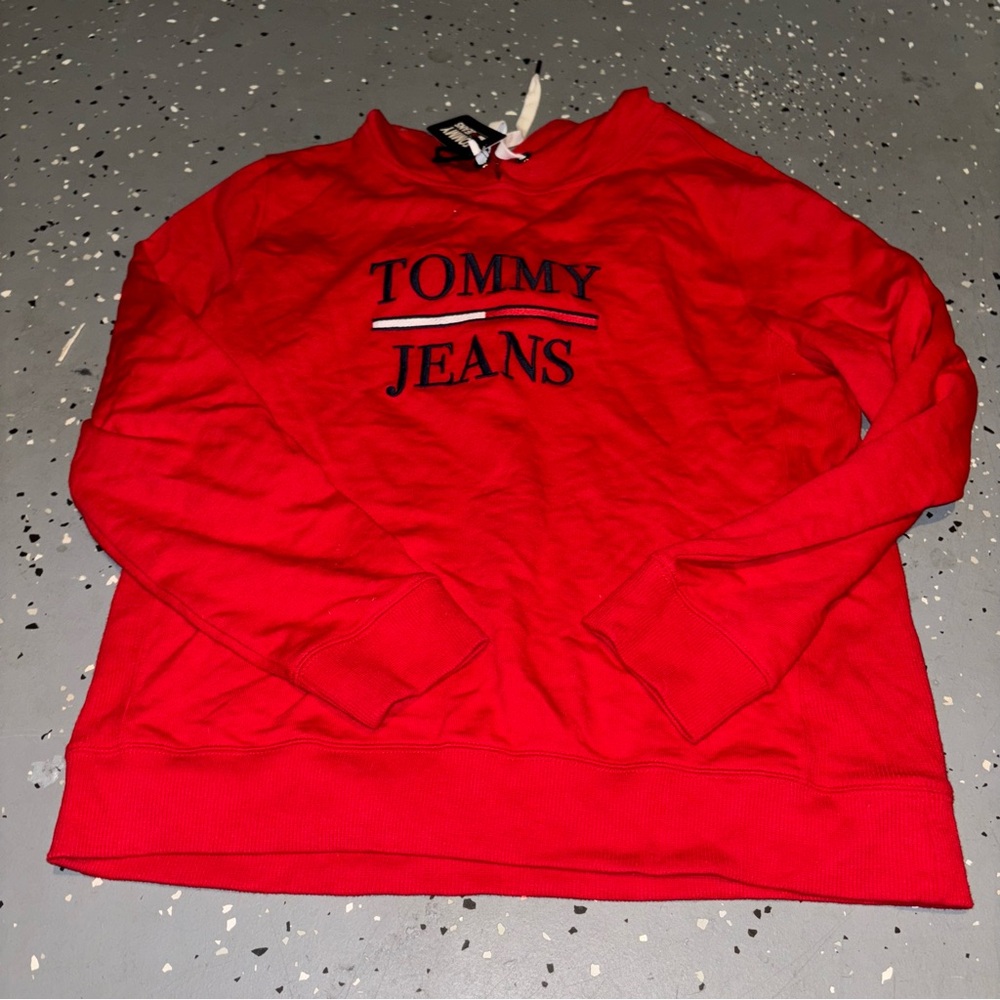 Tommy Hilfiger Red Hoodie